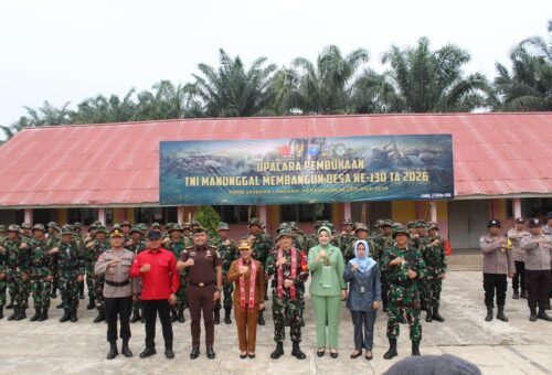 TMMD ke-130: Sinergi TNI, Polri, dan Masyarakat di Landak