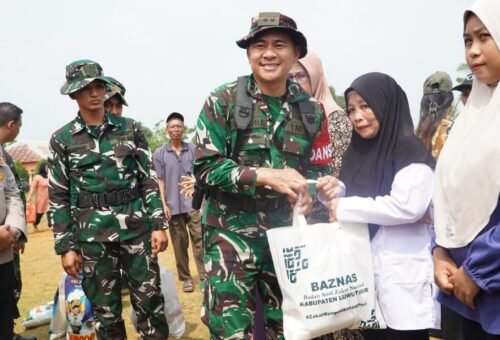 Kesetiakawanan Masyarakat Terlihat dalam Pembukaan TMMD ke-130 di Luwu Timur