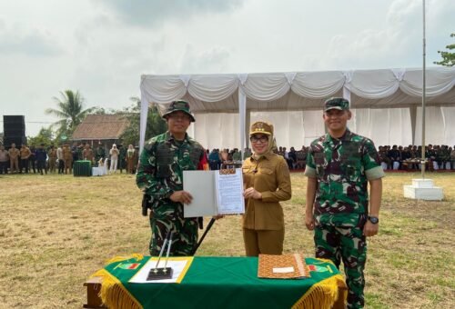 Peluncuran TMMD ke-130 oleh Bupati Way Kanan, Membangun Bersama dari Desa