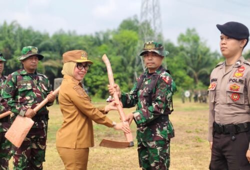 Pelaksanaan TMMD ke-130: Sinergi TNI dan Pemda di Gunung Sangkaran