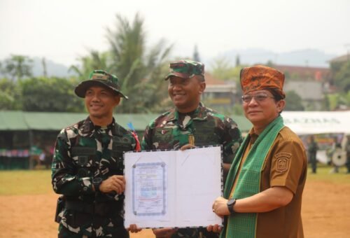 Pembukaan TMMD ke-130 Kodim 0603/Lebak, Sinergi TNI dan Warga untuk Desa Citorek Barat