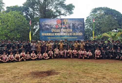 Pembukaan TMMD ke-130 di Ambon, Sinergi TNI dan Warga jadi Sorotan